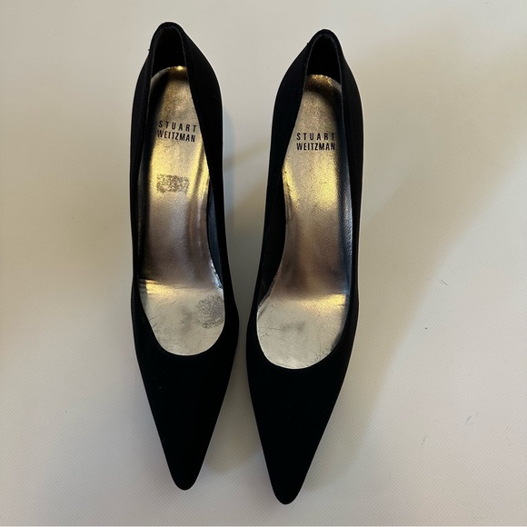 Stuart Weitzman Nylon Heels Sz 8.5 - Picture 4 of 8